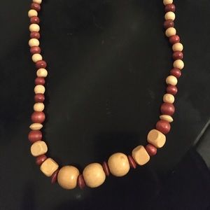 Wooden necklace